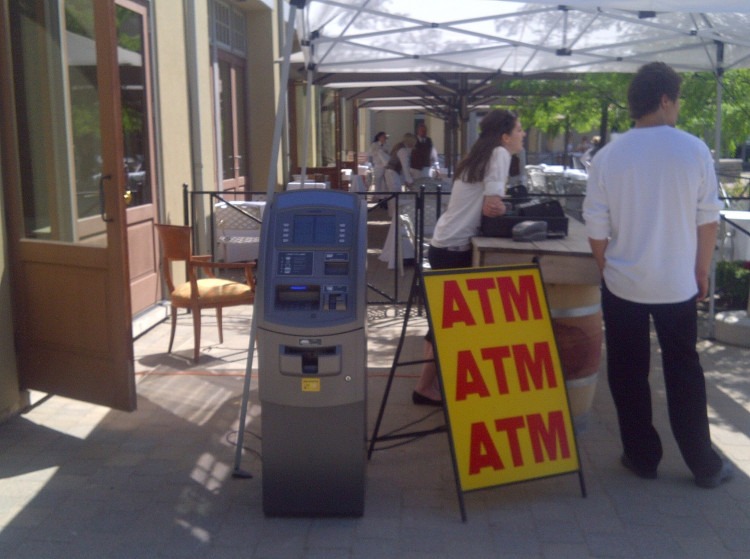 ATM Machine rental for events